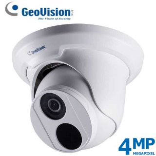 GV-EBD4700-2,8  4 Megapixel GeoVision IP Eyeball-Domekamera 2.8mm Weitwinkel 100°  IR Beleuchtung