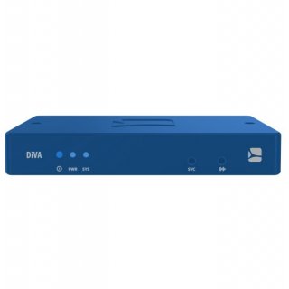 DIVA Media Player für Single Screen Anwendungen HDMI  2x USB  1x RJ45  Software integriert